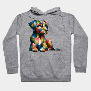 cubism puppy dog Hoodie